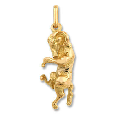 Photo de Pendentif signe astrologique - Or jaune 18ct
