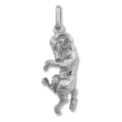 Photo de Pendentif signe astrologique - Or blanc 9ct