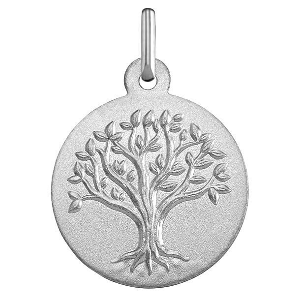 Photo de Médaille Arbre de vie bourgeonnant - Argent massif