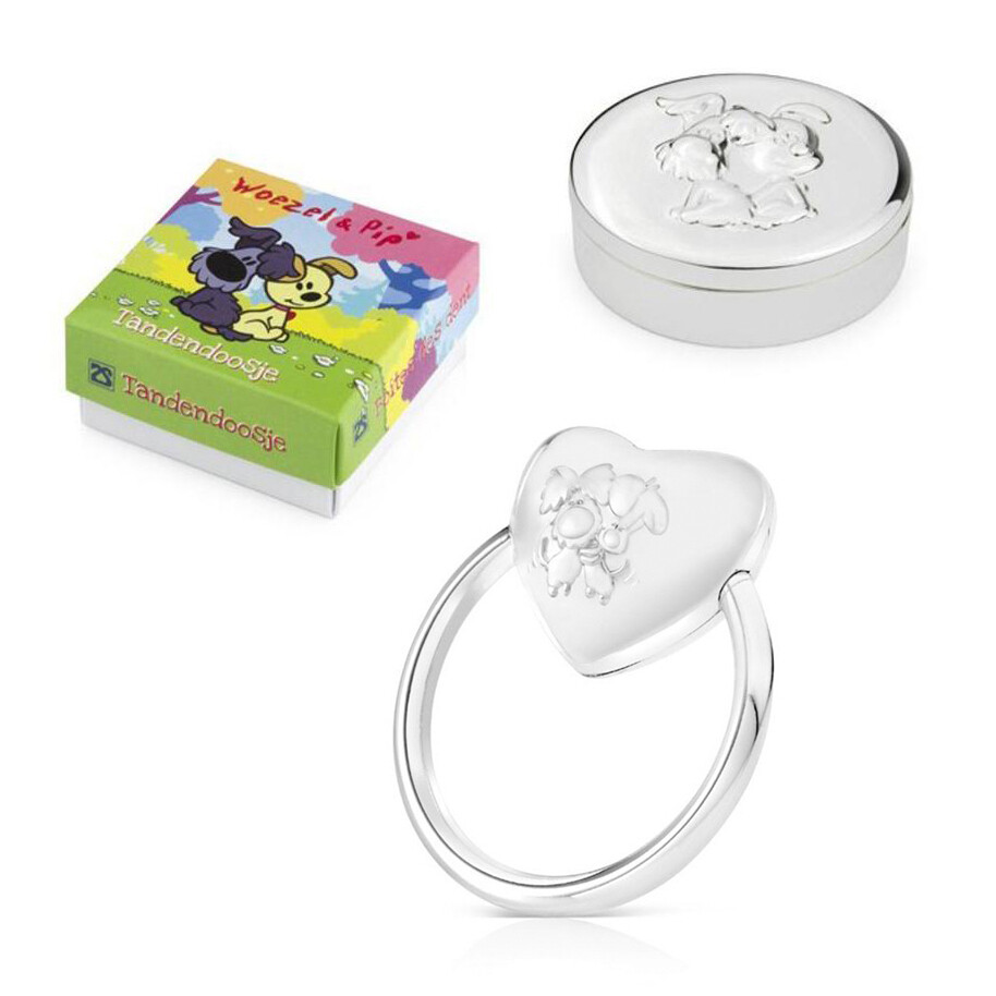 Photo de Ensemble Boite à dents hochet chiens