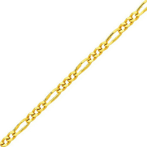Photo de Bracelet maille cheval alternée triple - Or jaune 18ct