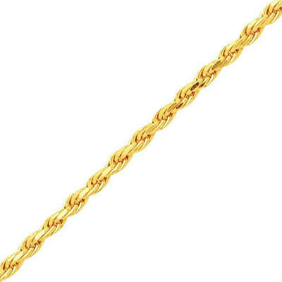 Photo de Bracelet maille corde - Or jaune 18ct