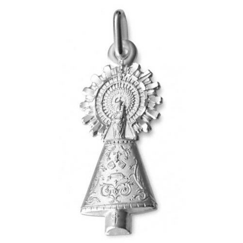 Photo de Pendentif Vierge du Pilar - Argent massif