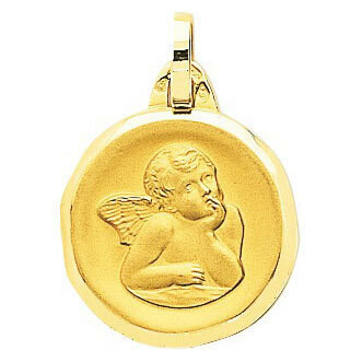 Photo de Médaille Ange - Or jaune 18ct