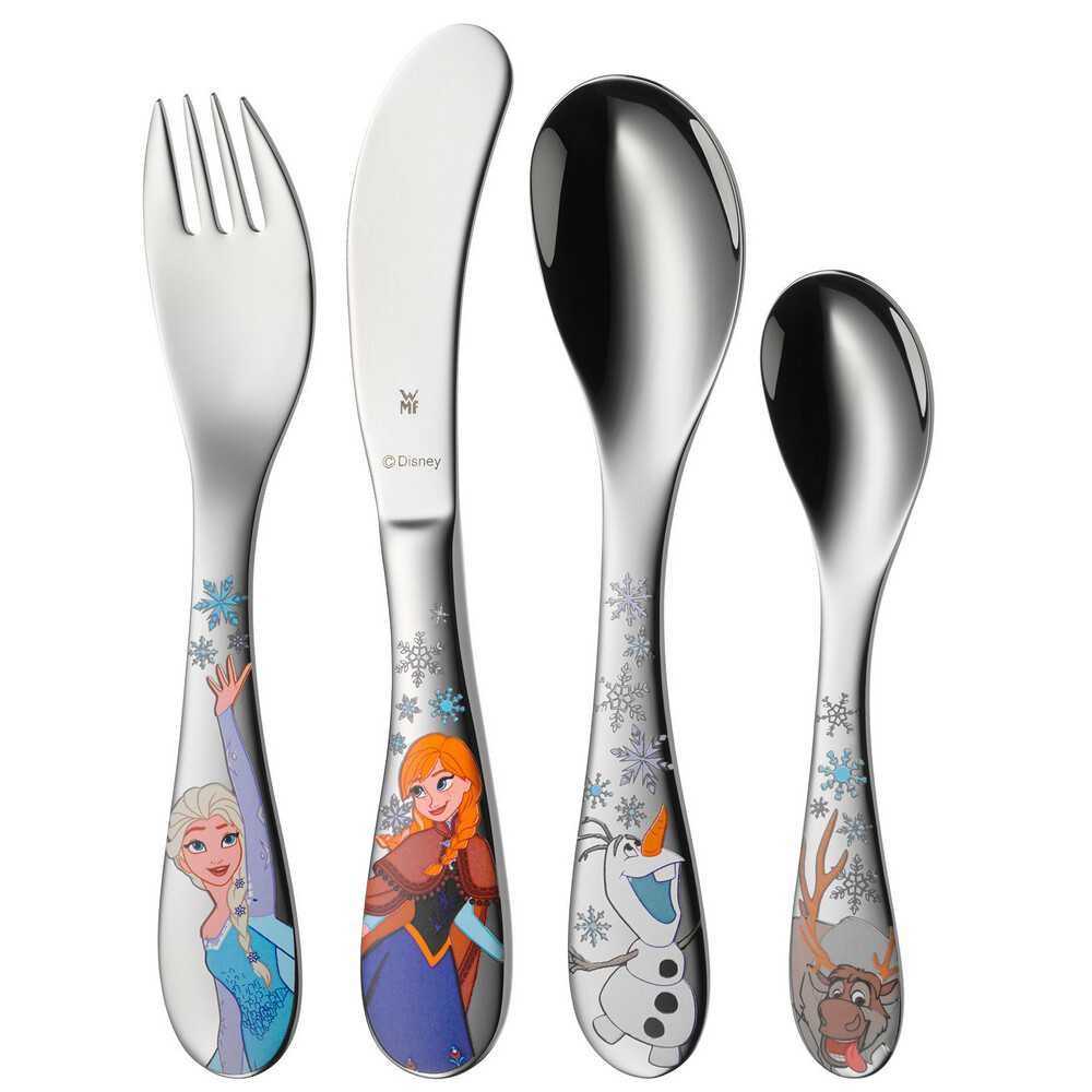 Photo de Couverts bébé la Reine des neiges - personnalisé