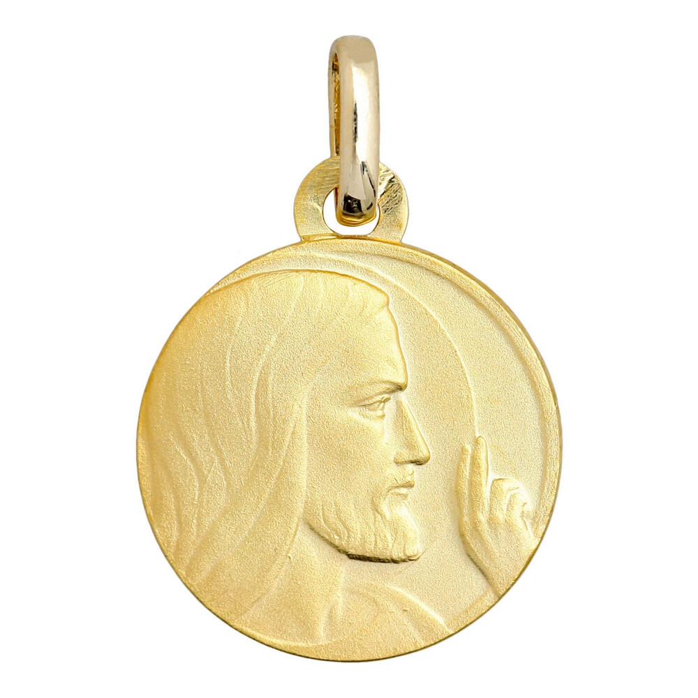 Photo de Médaille Christ la bénédiction - Or jaune 18ct