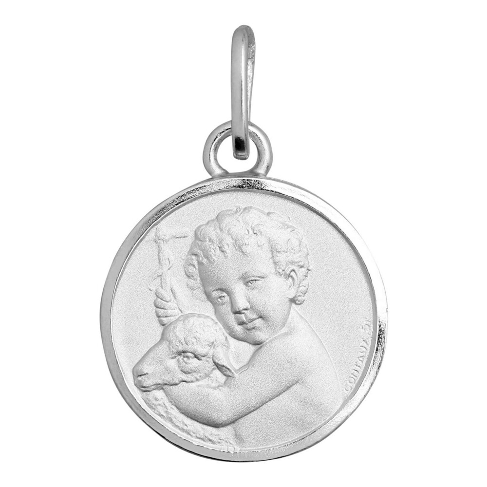 Photo de Médaille Saint Jean- Baptiste - Argent massif