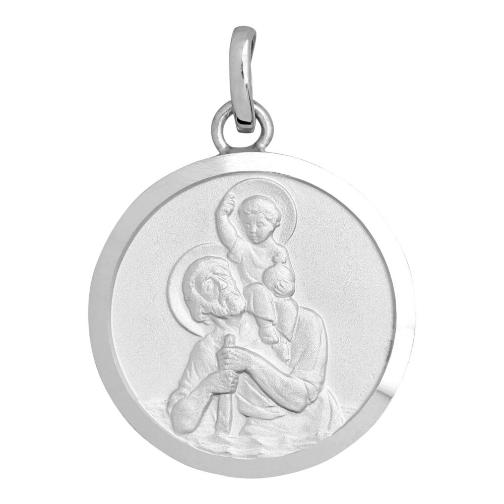 Photo de Médaille Saint- Christophe - Argent massif