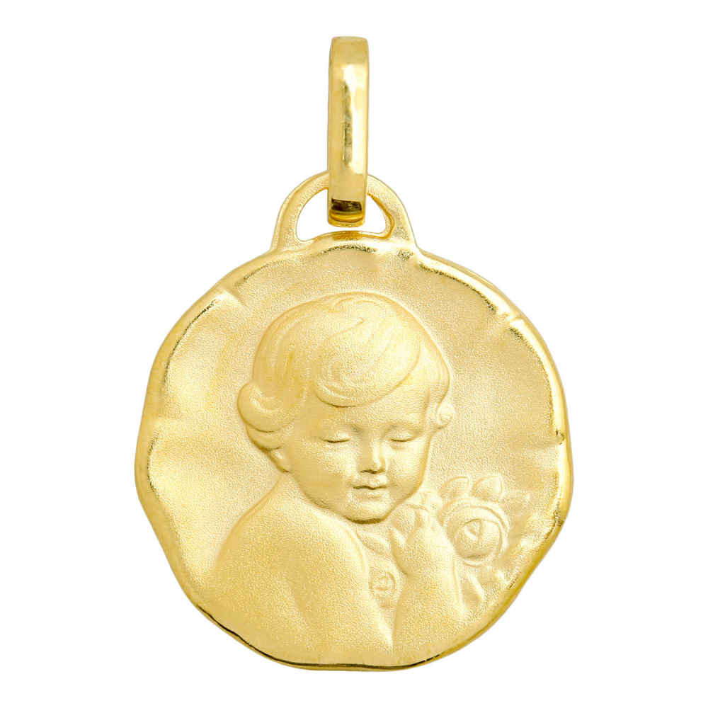 Photo de Médaille Chérubin - Or jaune 18ct