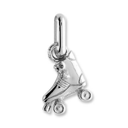 Photo de Pendentif roller - Or blanc 18 ct