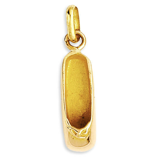 Photo de Pendentif chausson de danse - Or jaune 9ct