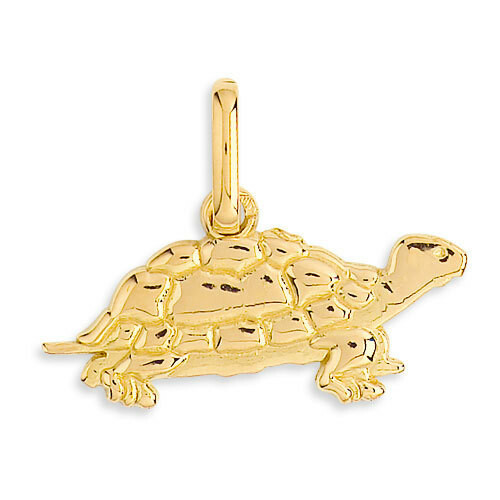 Photo de Pendentif tortue - Or jaune 18ct