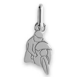 Photo de Pendentif moto (or blanc 18ct)