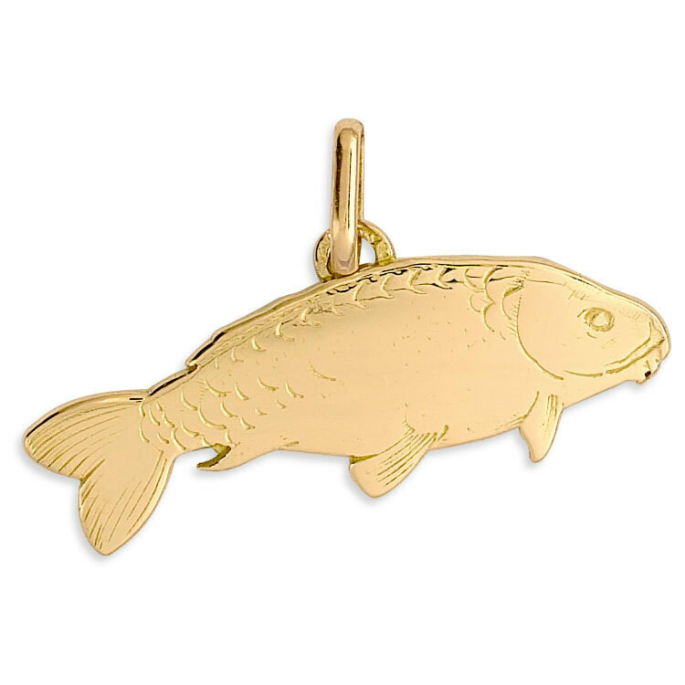 Photo de Pendentif poisson - Or jaune 18ct