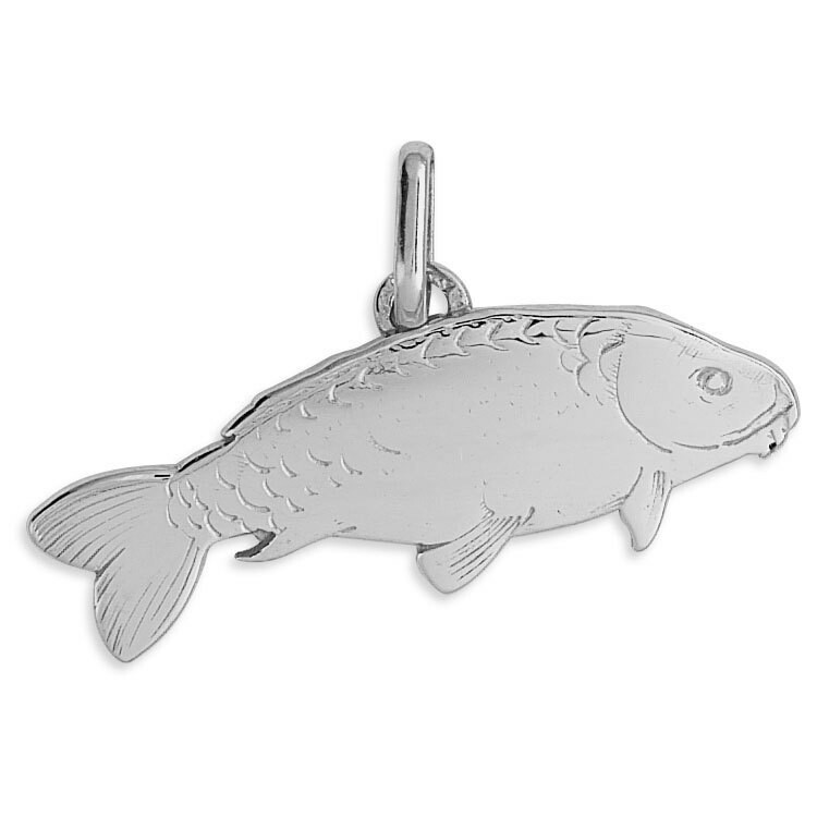 Photo de Pendentif poisson - Or blanc 18ct