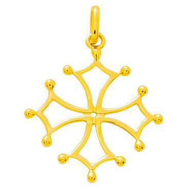 Photo de Croix Occitane - Or jaune 18ct