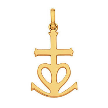 Photo de Croix Camarguaise - Or jaune 18ct