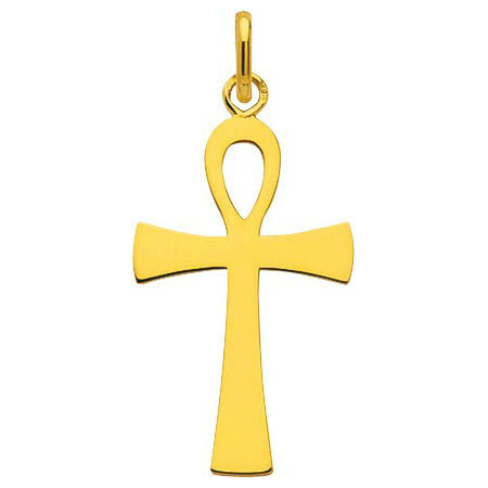 Photo de Croix égyptienne - Or jaune 9ct