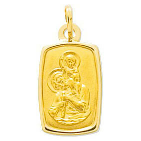 Photo de Médaille Saint Christophe - Or jaune 18ct