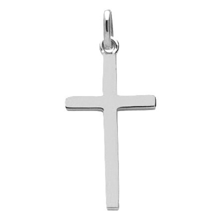 Photo de Croix - Or blanc 9ct