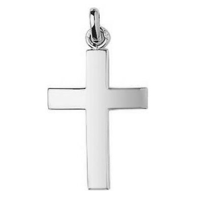 Photo de Croix personnalisée - Argent massif