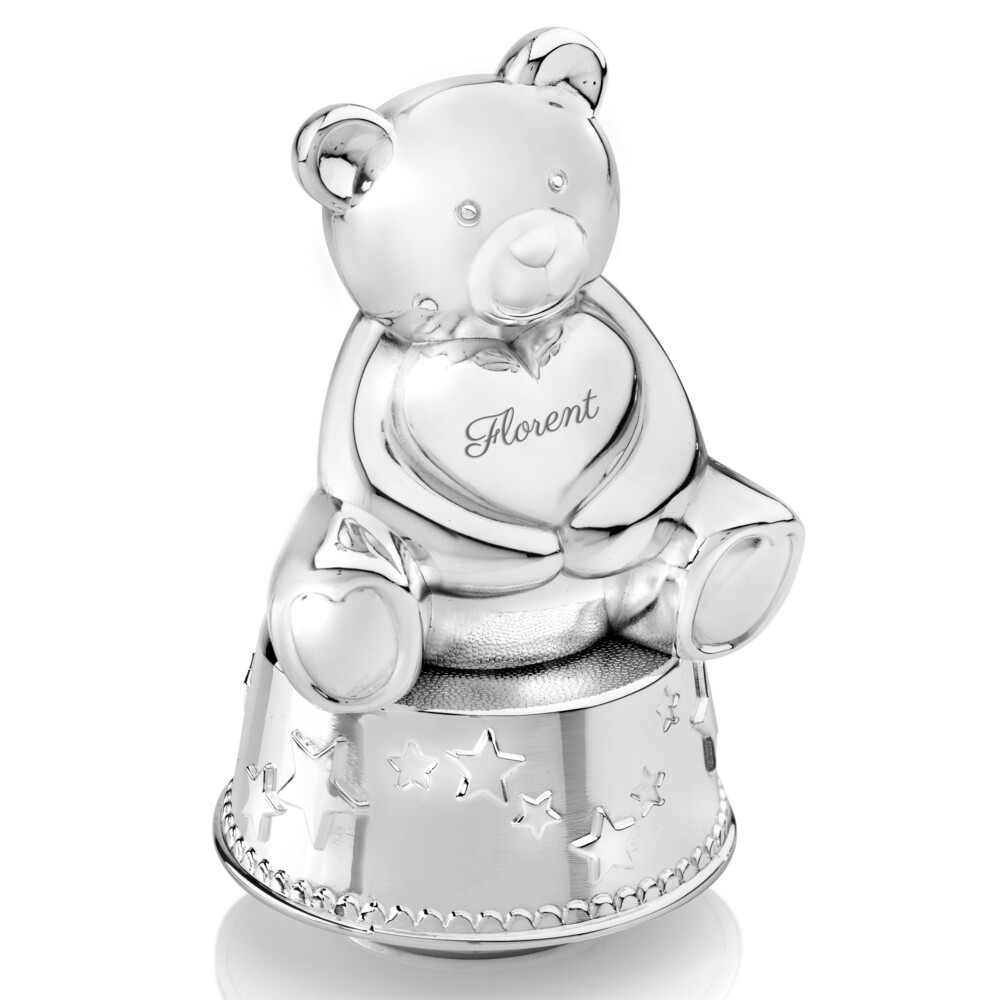 Photo de Tirelire enfant ourson musical 