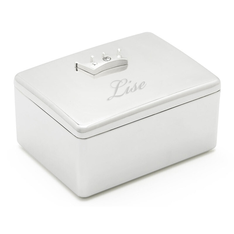 Photo de Petite boite à bijoux couronne