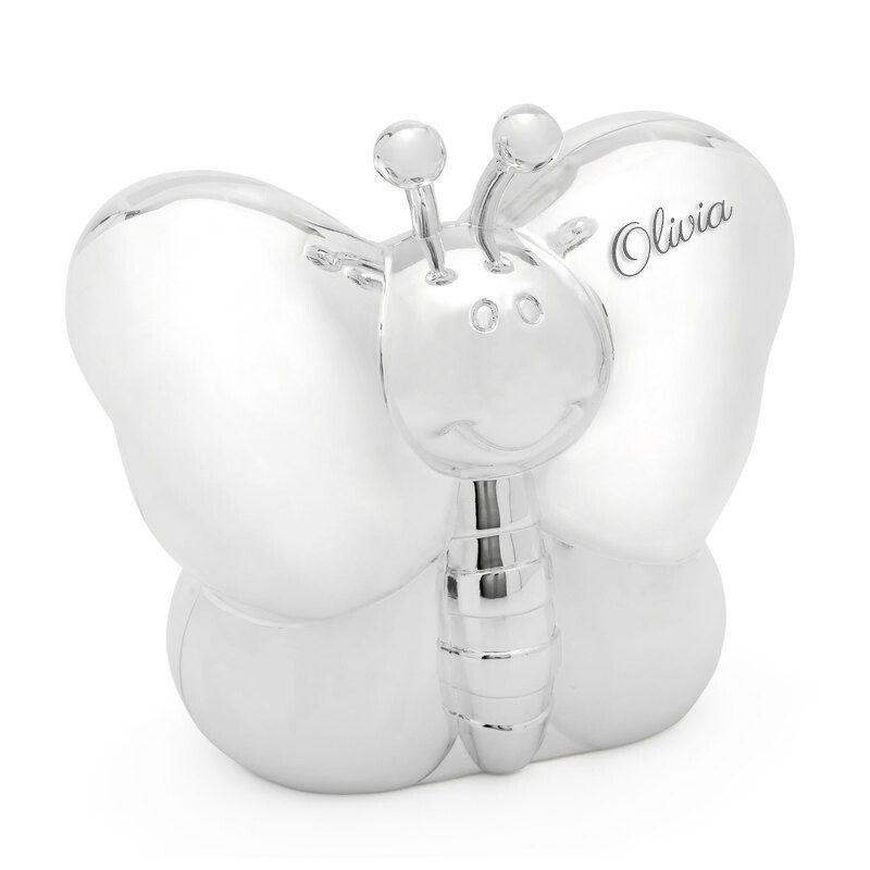 Photo de Tirelire enfant papillon