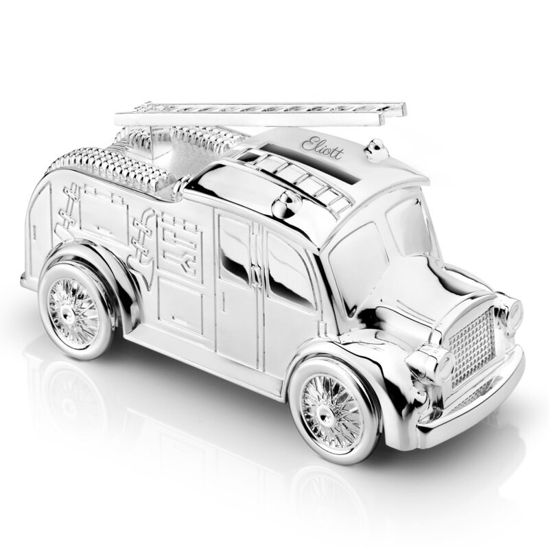 Photo de Tirelire enfant camion de pompiers