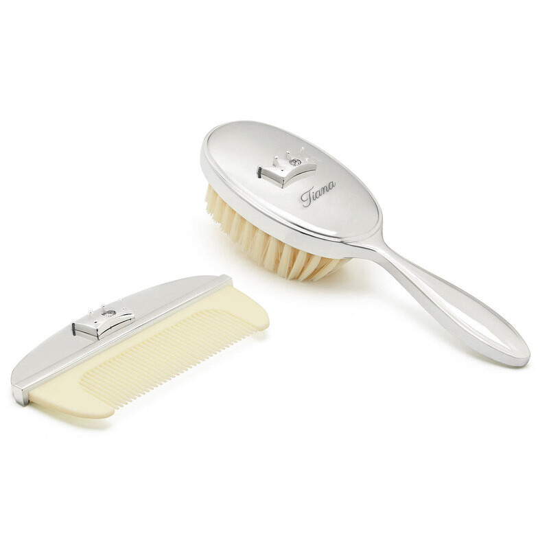 Photo de Coffret Peigne Brosse couronne