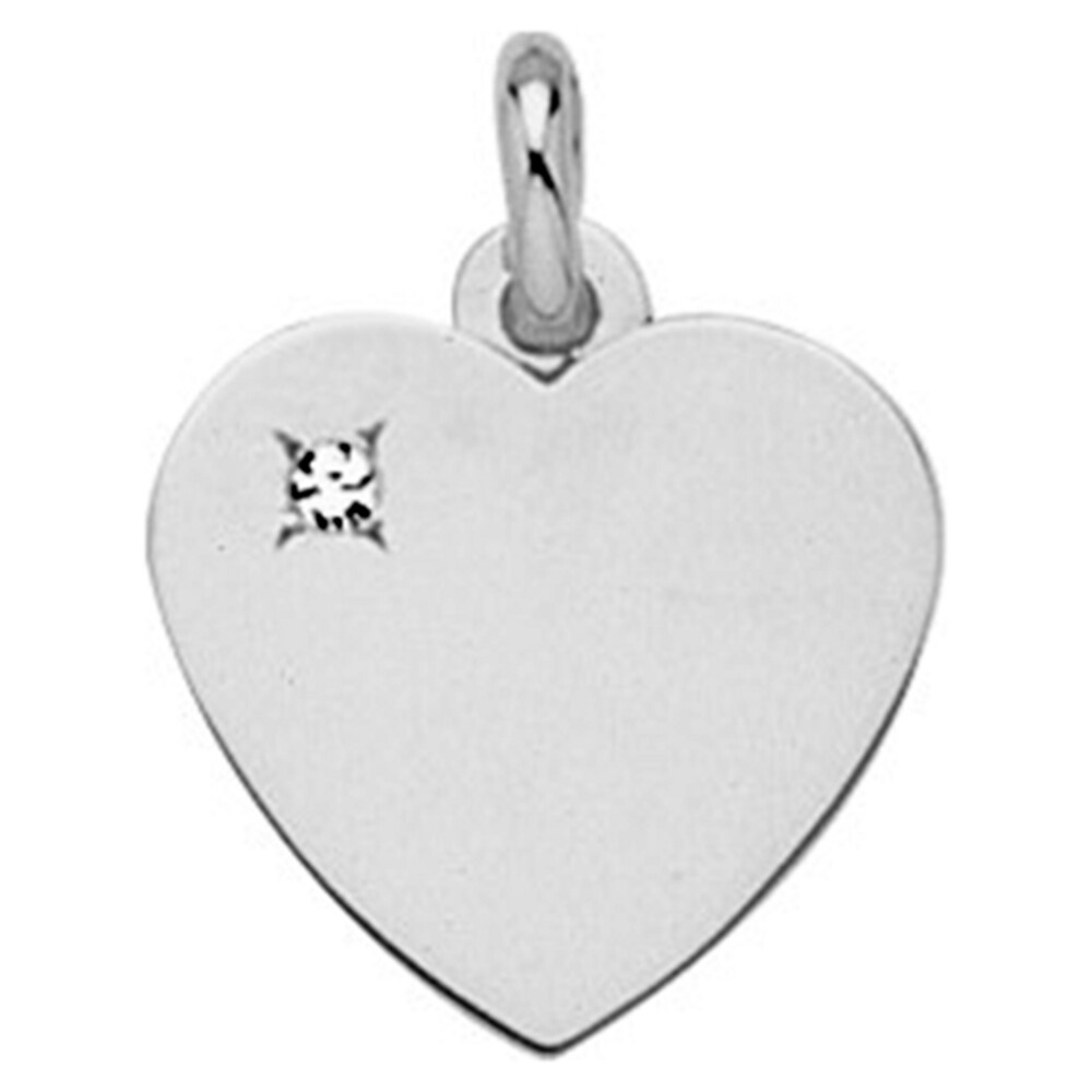 Photo de Pendentif coeur - Argent massif