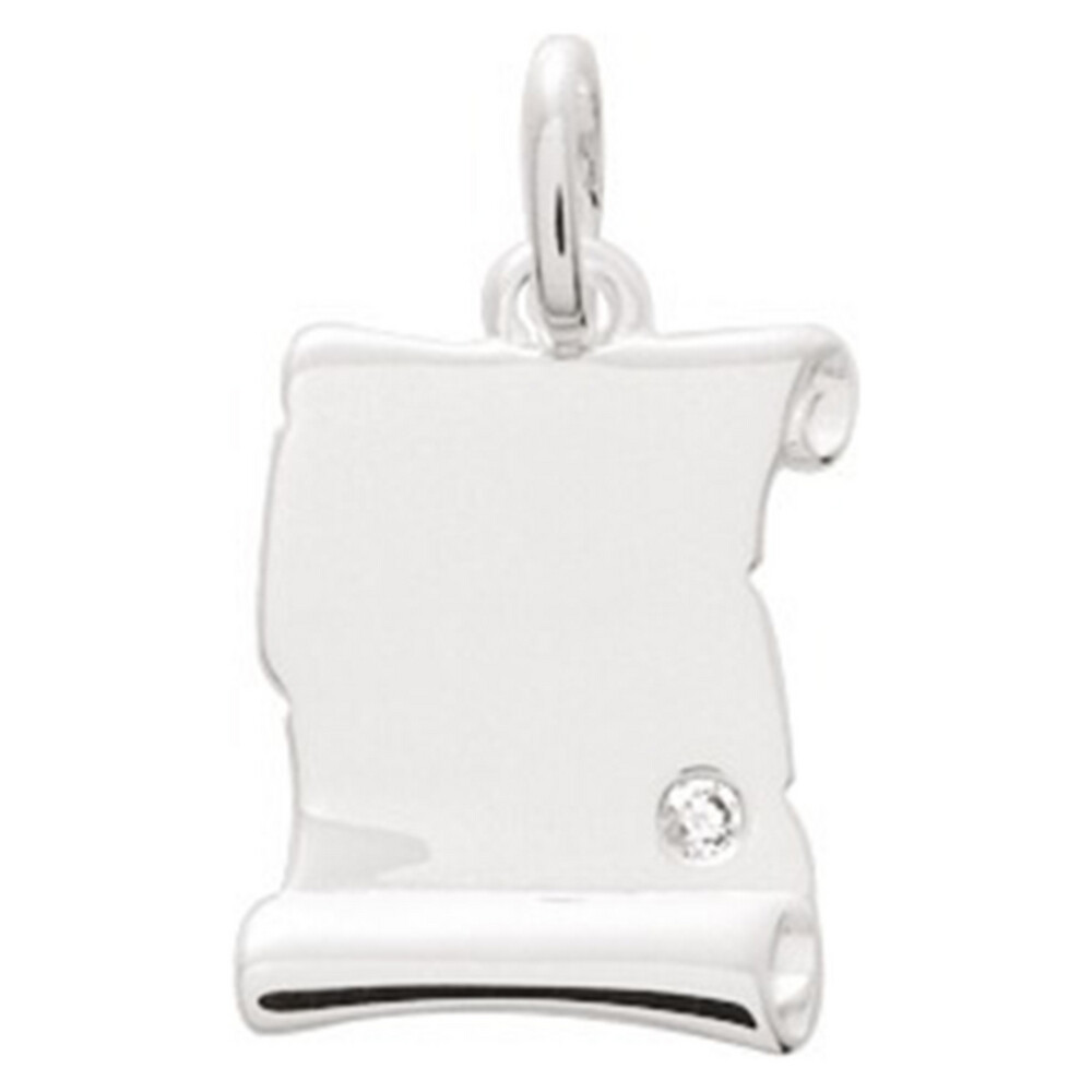 Photo de Pendentif Parchemin - Argent massif